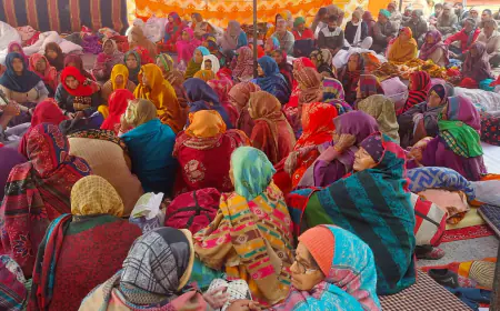 NOIDA NEWS: एनटीपीसी पर किसानों का धरना जारी, 26 को महापंचायत