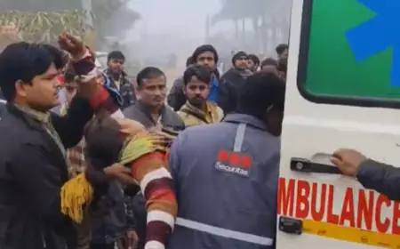 Noida News : महिला की मौत, मुआवजे के लिए श्रमिकों ने किया हंगामा, तोड़फोड़ का आरोप