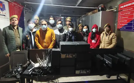 Noida News : अमेरिका में रहने वाले भारतीयों से ठगी, फर्जी कॉल सेंटर से 7 गिरफ्तार