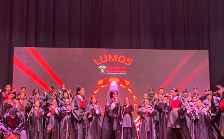 Noida News : हर्षोल्लास व धूमधाम से मना मानव रचना इंटरनेशनल स्कूल नोएडा का वार्षिकोत्सव