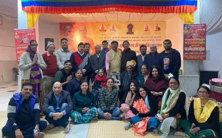 Noida News : नोएडा में साहित्यकार पदमश्री राजाराम जैन को किया सम्मानित