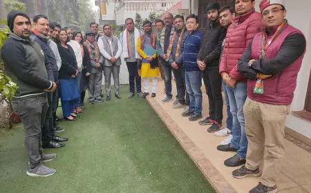 Noida News : भाजपा नोएडा महानगर की सोशल मीडिया टीम की घोषणा