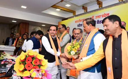 Noida News :  फोनरवा अध्यक्ष योगेन्द्र शर्मा ने लखनऊ में भाजपा का थाम दामन, मिली बधाईयां