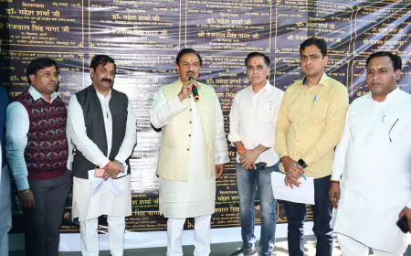 Noida News : नोएडा, दादरी व जेवर की जनता को 11.24 करोड़ का मिला सौगात, सांसद ने किया शिलान्यास व लोकार्पण