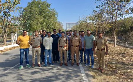 NOIDA NEWS : शराब ठेके के सेल्समैन का हत्यारोपी पुलिस की गोली का हुआ शिकार