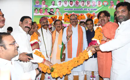 Noida News : गौतमबुद्व नगर में चुनाव एकतरफा, सपा-कांग्रेस का होगा फ्लॉप शो : ब्रजेश पाठक