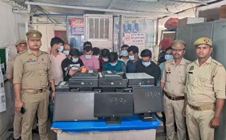 Noida News : नोएडा में कॉल सेंटर खोलकर विदेशी नागरिकों से करोड़ों की ठगी, 12 गिरफ्तार, सरगना फरार