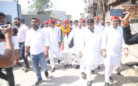 Noida News : डॉक्टर महेंद्र नागर ने कहा- देश में चल रही परिवर्तन की लहर, 26 को होगा फैसला