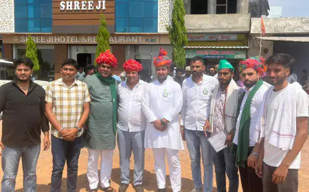 Noida News : भारतीय किसान यूनियन मंच ने राजस्थान में दी दस्तक, संगठन का किया विस्तार