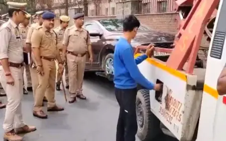 Noida News :  विशेष अभियान चलाकर 30 वाहनों को किया सीज