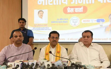 Noida News : भाजपा का संकल्प-पत्र सभी वर्ग को समर्पित: बीएल वर्मा