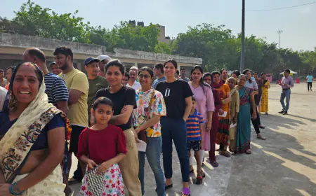 Lok Sabha Election : नोएडा के वोटर मतदान करने में रहे फिसड्डी, ग्रामीण क्षेत्र के मतदाता अव्वल