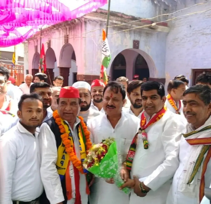 Noida News : सिकन्दराबाद विधानसभा क्षेत्र में इंडिया गठबंधन प्रत्याशी डा. महेंद्र नागर ने मतदाताओं से साधा संपर्क
