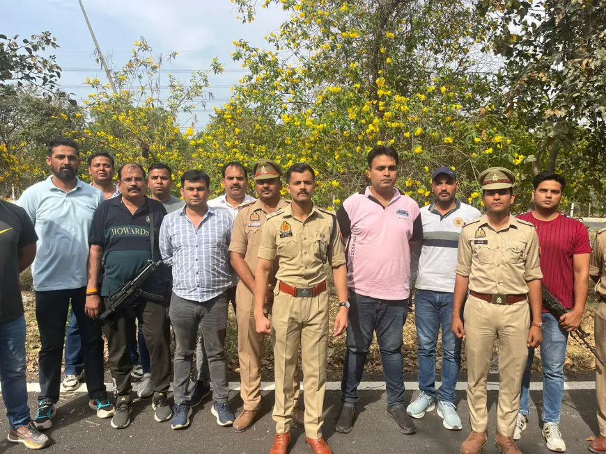 Noida News : ग्रेनो में दिन-दहाड़े पुलिस पर कुख्यात रणदीप भाटी गैंग के सक्रिय सदस्य ने चलाई गोली, घायल