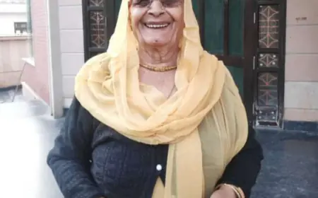 Greater Noida News : भाजपा नेता नरेंद्र  सिंह  भाटी की माता जयपाली देवी पंचतत्व में विलीन