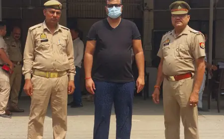 Noida News : आईजी के बेटे ने की गंदी हरकत, गिरफ्तार