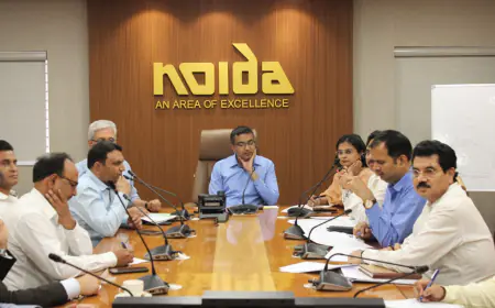 Noida News : नोएडा सीईओ ने डिफॉल्टर बिल्डर्स और क्रेडाई के साथ की बैठक, अब फ्लैटों की होगी रजिस्ट्री