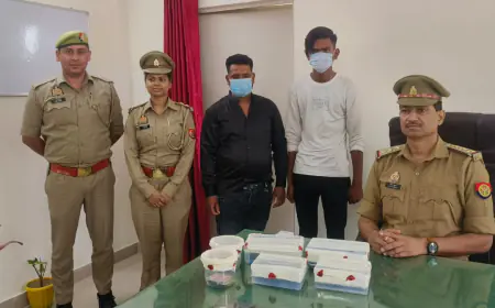 Noida News : दिल्ली एनसीआर में राह चलते लोगों के फोन झपटने वाले दो शातिर गिरफ्तार