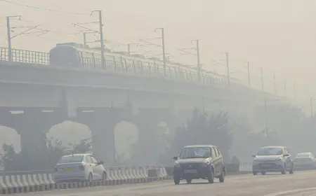 Noida News : रेड जोन में पहुंचा ग्रेटर नोएडा, एनसीआर की हवा हुई जहरीली