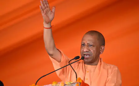 Lucknow News : उत्तर प्रदेश में कांग्रेस का नहीं खुलेगा खाता  : योगी आदित्यनाथ