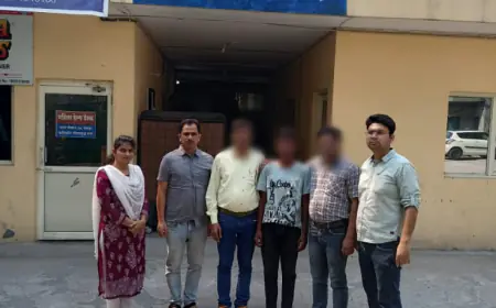 Noida News : टेस्ट में फेल होने के डर से लापता हुआ किशोर दस माह बाद दिल्ली में मिला