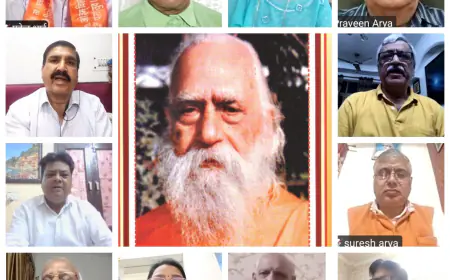 Ghaziabad News : यज्ञ व वेदों के प्रचार वाहक रहे स्वामी दीक्षानन्द, 21वां स्मृति दिवस मनाया