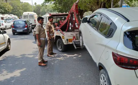 Noida News : यातायात के नियमों का उल्लंघन करने वाले 6453 लोगों का चालान