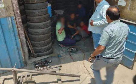 Noida News : विशेष अभियान के तहत 23 बाल श्रमिक कराए गए मुक्त