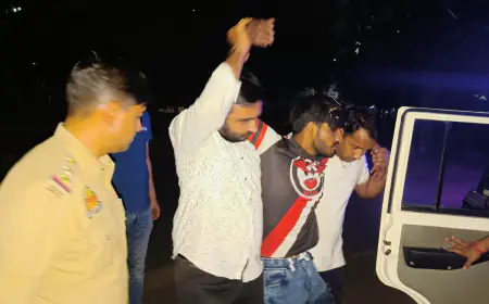 Noida News : कुख्यात लुटेरा केटीएम मुठभेड़ के दौरान गिरफ्तार, पैर में लगी गोली 