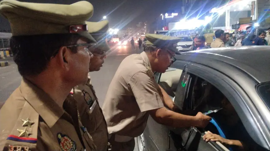 Noida News : शराब पीकर वाहन चलाने वालों के खिलाफ यातायात पुलिस ने चलाया विशेष अभियान