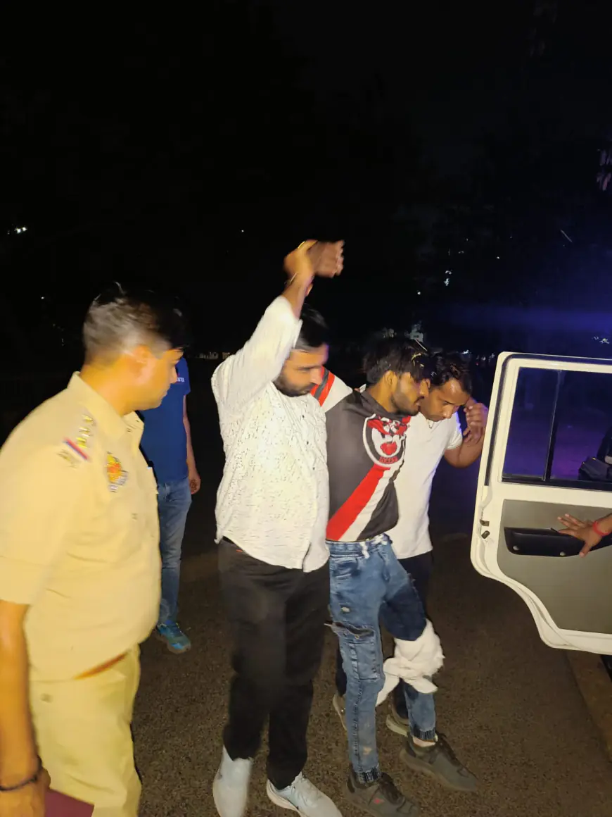 Noida News : कुख्यात लुटेरा केटीएम मुठभेड़ के दौरान गिरफ्तार, पैर में लगी गोली 
