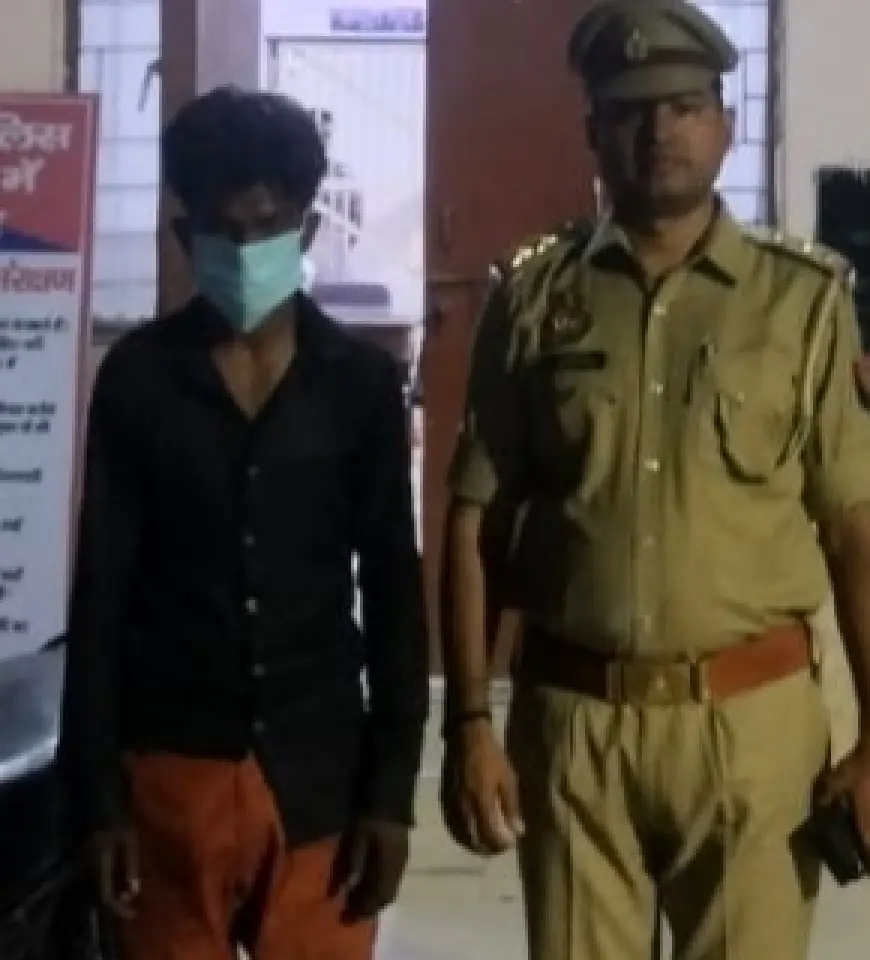 Noida News : थाना सेक्टर 49 की हवालात की जाली काटकर पुलिस हिरासत से भागा  वाहन चोर