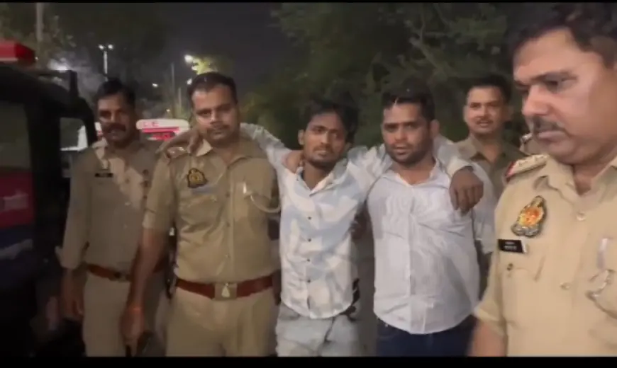 Noida News : नोएडा पुलिस ने एनकाउंटर में गिरफ्तार किया शातिर लुटेरा, पैर में लगी गोली