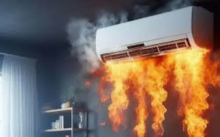 Noida News : गर्मी का असर /आईटी कंपनी के एयर कंडीशनर के इंडोर यूनिट में ब्लास्ट