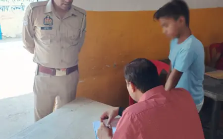 Noida News : गौतम बुद्ध पुलिस कमिश्नरेट ने 15 बच्चों को कराया बाल श्रम से मुक्त