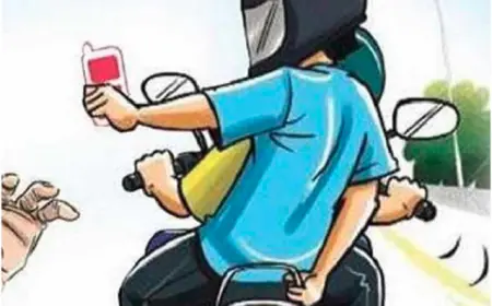 Noida News : बाइक सवार बदमाशों ने मीडिया कर्मी से मोबाइल फोन लूटा