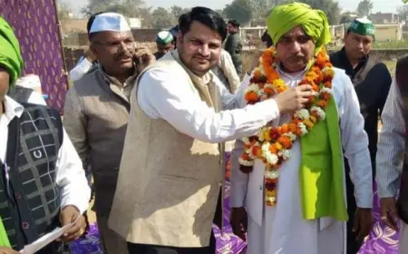 Farmers News : भारतीय किसान यूनियन लोकशक्ति का 12 जून से हरिद्वार में राष्ट्रीय चिंतन शिविर