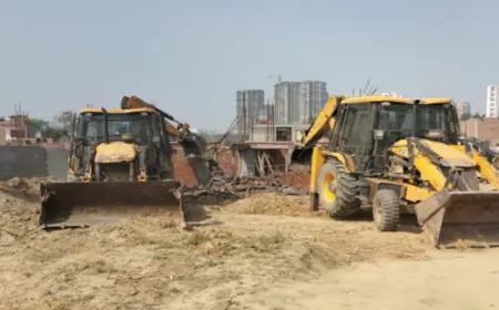 Greater Noida News : ग्रेटर नोएडा प्राधिकरण की जमीन पर अवैध निर्माण कर रहे 3 के खिलाफ मुकदमा