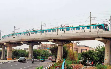 Noida Metro : अगस्त माह तक चालू हो सकता है स्काईवॉक, हजारों यात्रियों को होगा फायदा