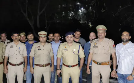 Noida News : पुलिस मुठभेड़ के दौरान तीन बदमाश गिरफ्तार, 2 के पैर में लगी गोली