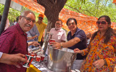 Noida News : पंजाबी विकास मंच ने नोएडा में मनाई निर्जला एकादशी व गुरू अर्जुन देव का शहीदी दिवस