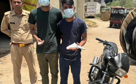 Noida News : मुर्दे ने चलाई पुलिस पर गोली, साथी संग गिरफ्तार