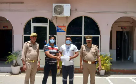 Greater Noida News : जिम संचालक और उसके भतीजे पर गोली चलाने वाले दो गिरफ्तार