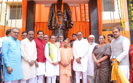 Lucknow  News : प्रधानमंत्री नरेन्द्र मोदी ने धारा-370 हटाकर डॉ. श्यामा प्रसाद मुखर्जी के सपनों को किया पूरा: योगी आदित्यनाथ