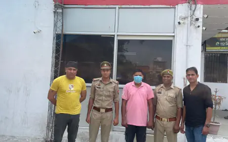 Noida News : विदेश भेजने के नाम पर बेरोजगारों से ठगी करने वाला गैंगस्टर गिरफ्तार