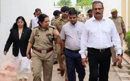 Greater Noida News : जिला जज, सीपी व डीएम के औचक निरीक्षण से जेल प्रशासन में मचा हड़कंप