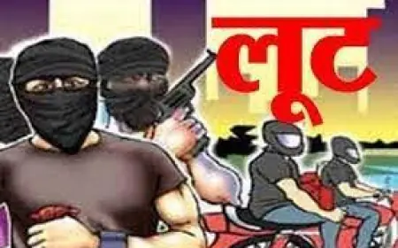 Noida News : हथियार के बल पर बदमाशों ने लूटी बाइक, पीछा करने पर पुलिस जीप पर फेंका हेलमेट और मोबाइल फोन