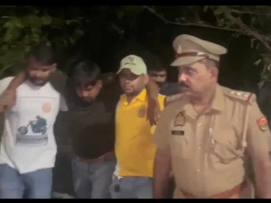 Noida News : मुठभेड़ के दौरान शातिर लुटेरा गिरफ्तार, पैर में लगी गोली