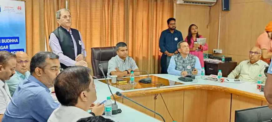 Noida News : वायु गुणवत्ता में सुधार के लिए डीएम ने गौतमबुद्धनगर फोरम फॉर क्लीन एयर का किया उद्घाटन