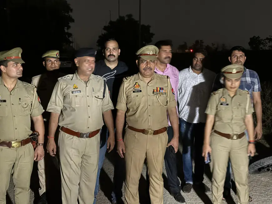 Noida News : पुलिस मुठभेड़ में शातिर लुटेरा गिरफ्तार, पैर में लगी गोली